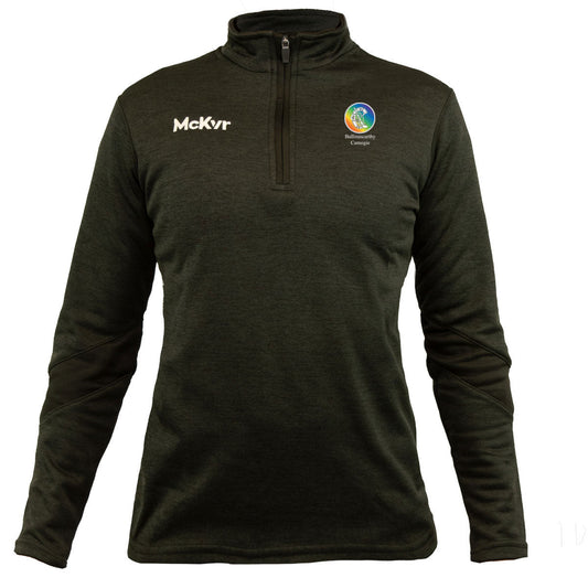 Mc Keever Ballinascarthy Camogie Core 22 1/4 Zip Top - Womens - Black