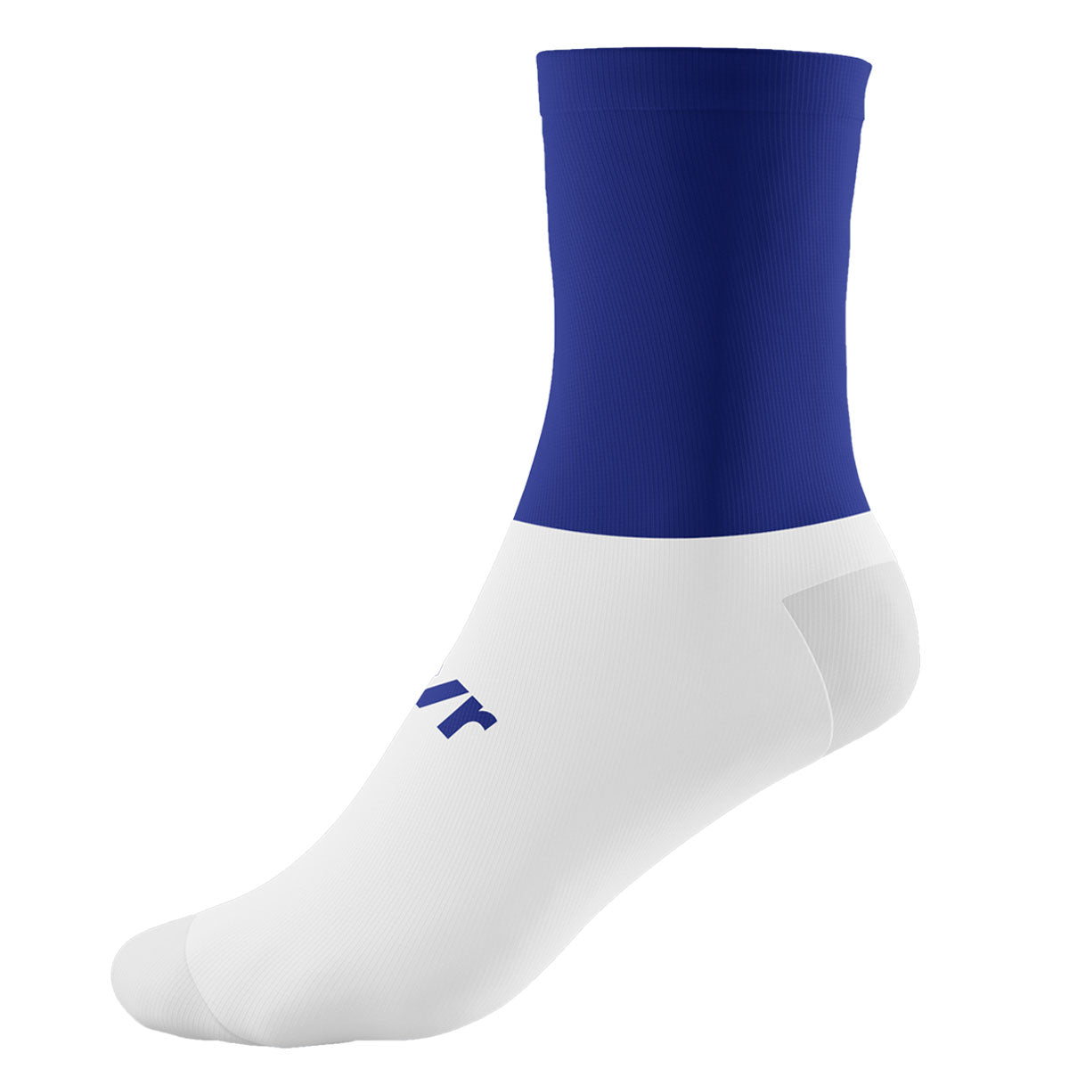 Mc Keever Pro Mid Plain Socks - Youth - Royal/White