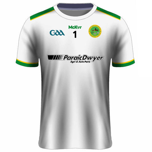 Mc Keever St Gabriels GAA Numbered Goalkeeper Jersey - Adult - White