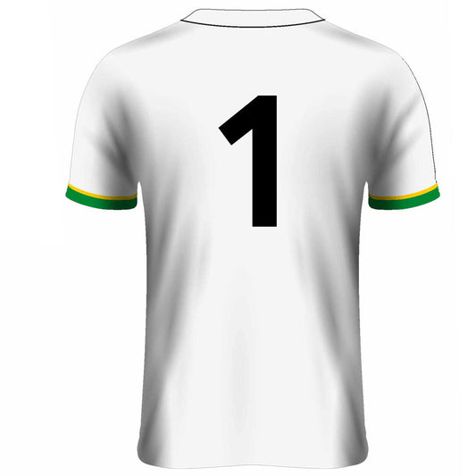 Mc Keever St Gabriels GAA Numbered Goalkeeper Jersey - Adult - White Player Fit