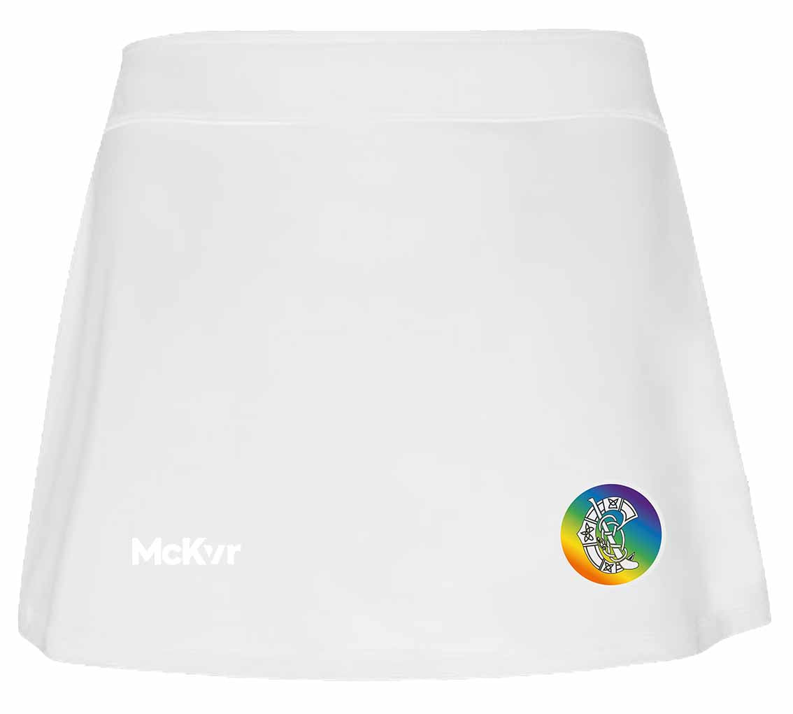 Mc Keever Camogie Core 22 Skort - Womens - White