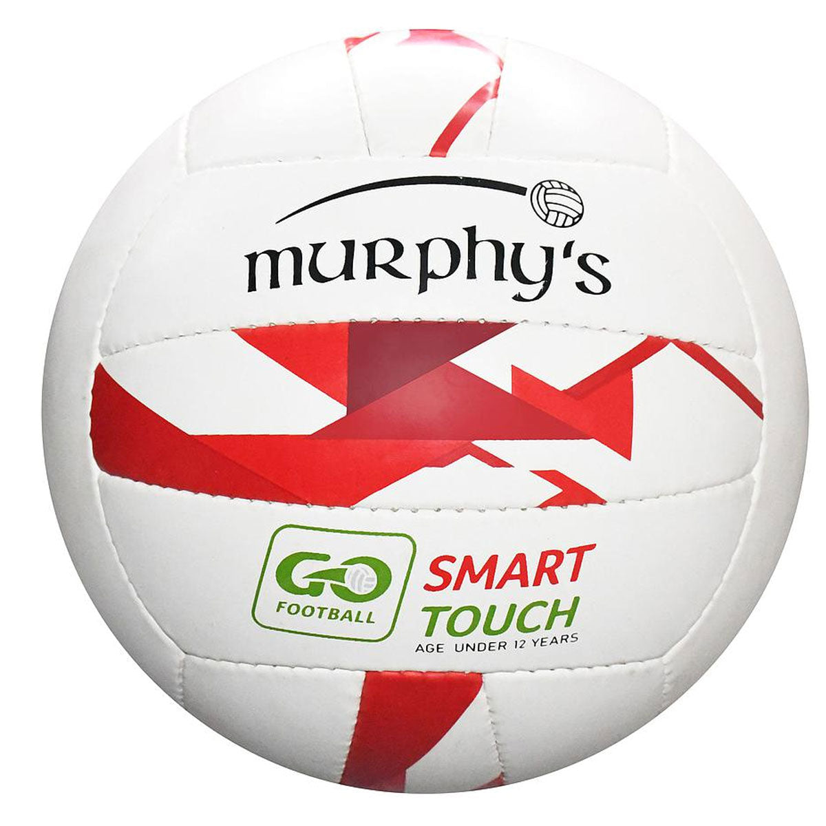 Murphy's Smart Touch Gaelic Football - White/Red