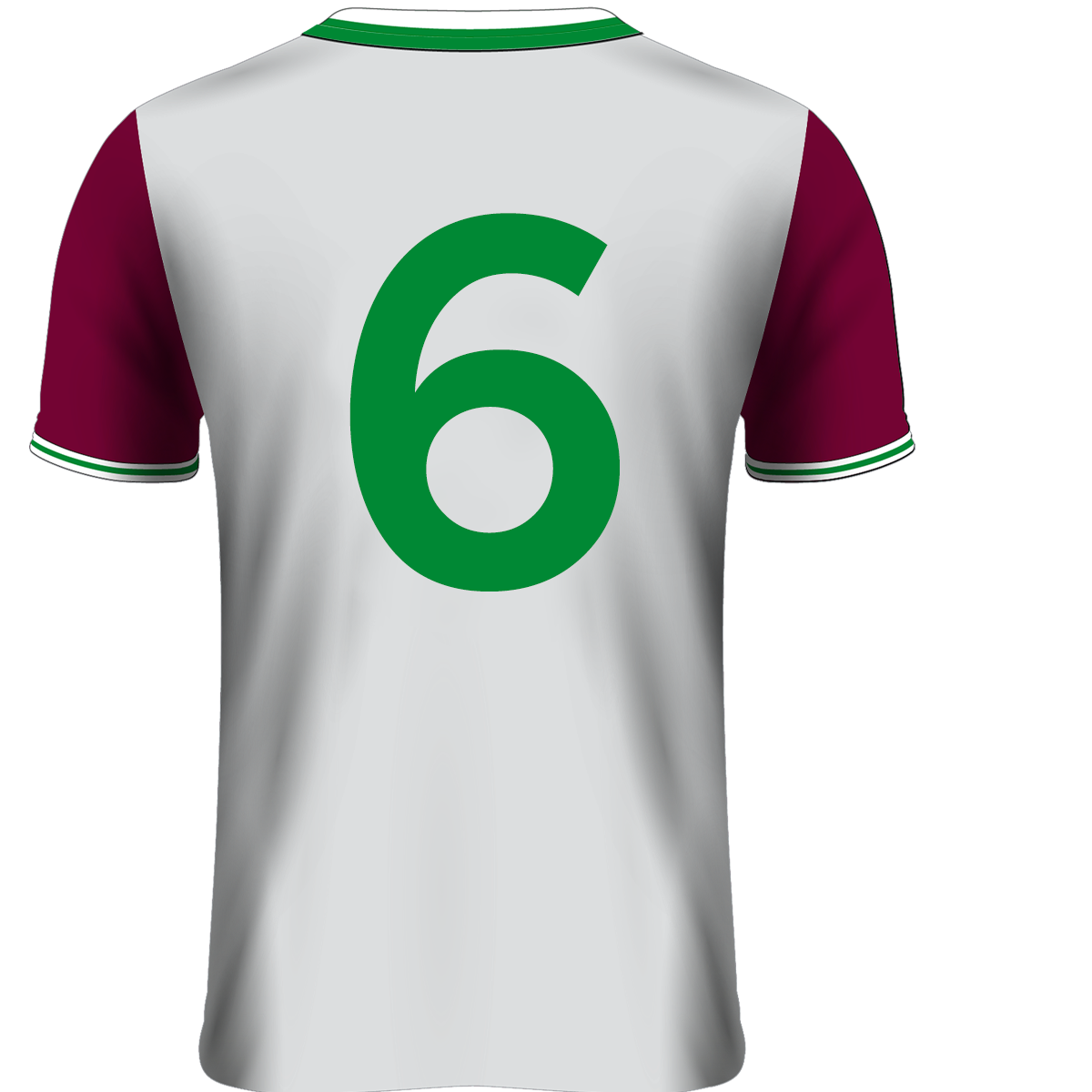 Mc Keever NUI Galway Numbered Home Jersey - Youth - Grey