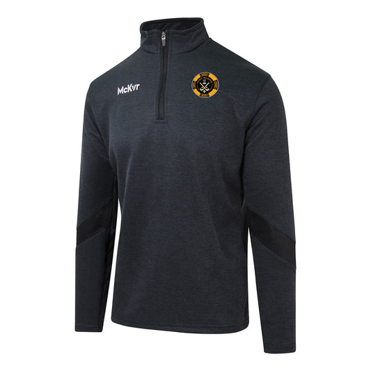 Mc Keever Naomh Mearnog CLG Core 22 1/4 Zip Top - Youth - Black