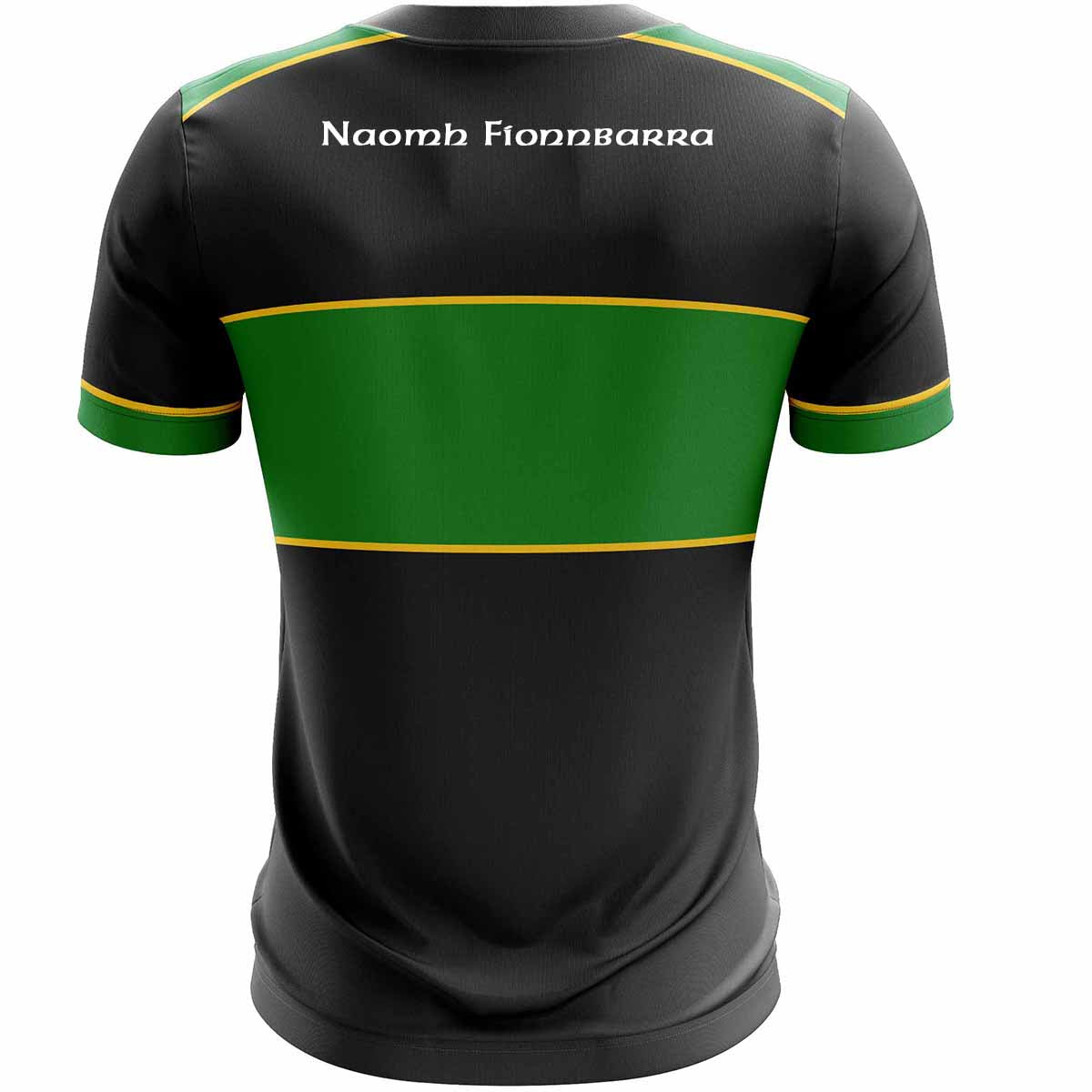 Mc Keever Naomh Fionnbarra & St Anne's GFG Away Jersey - Adult - Black/Green