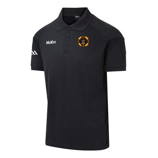 Mc Keever Naomh Mearnog CLG Core 22 Polo Top - Adult - Black