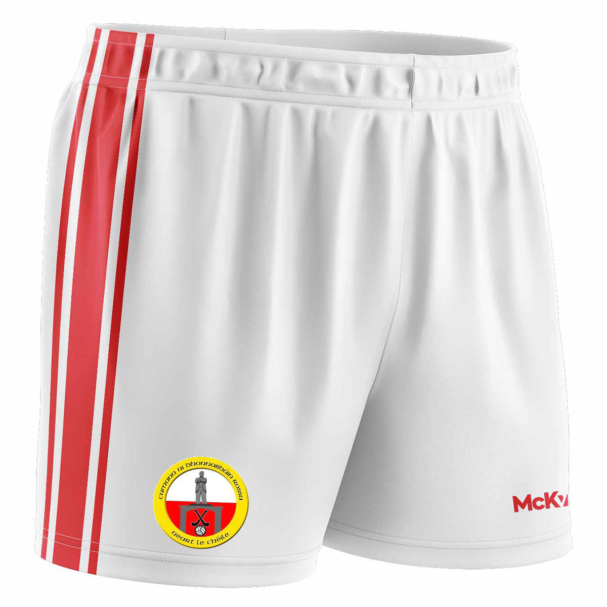 Mc Keever O'Donovan Rossa GAA Playing Short - Adult - White/Red