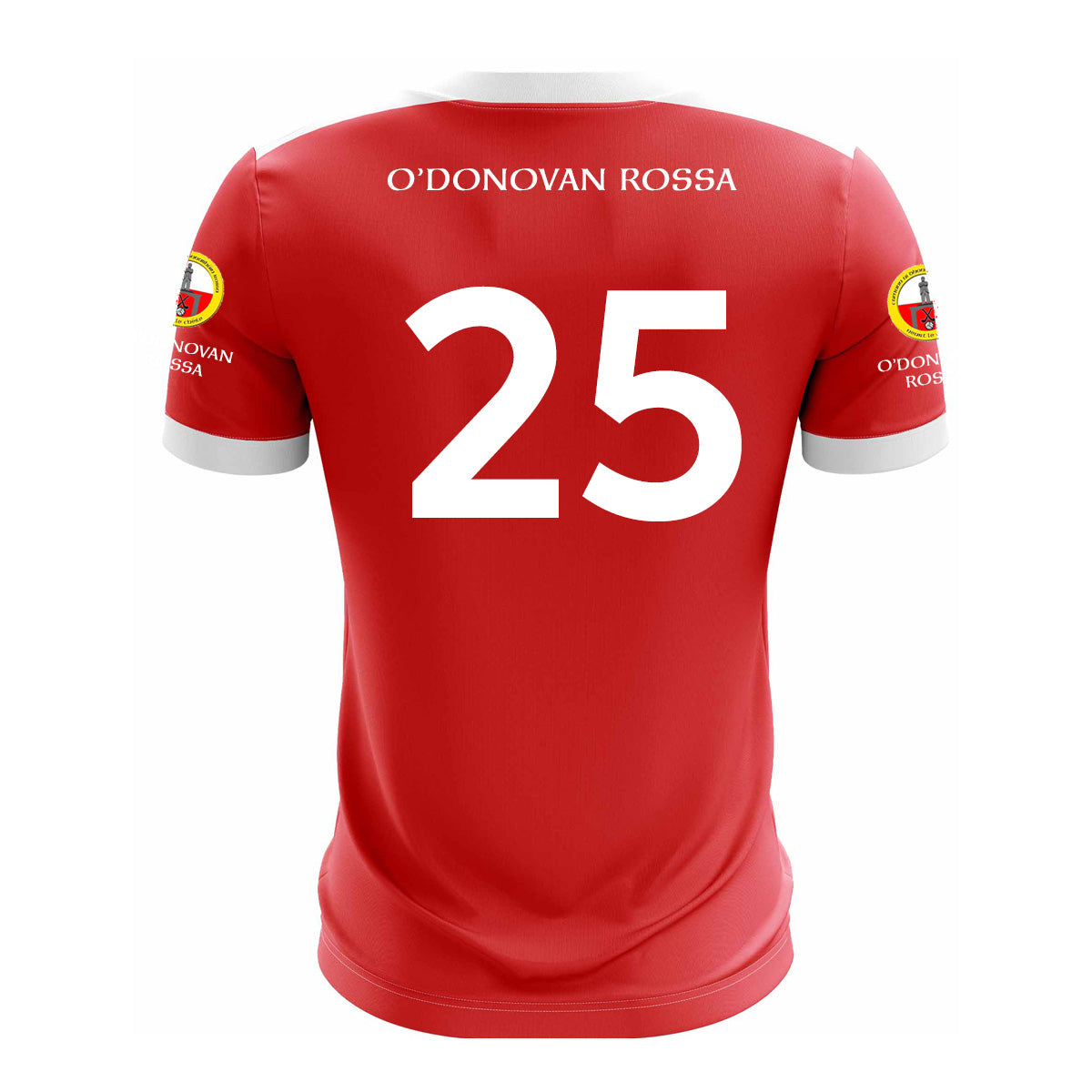 Mc Keever O'Donovan Rossa LGFA Numbered Playing Jersey - Womens - Red/White
