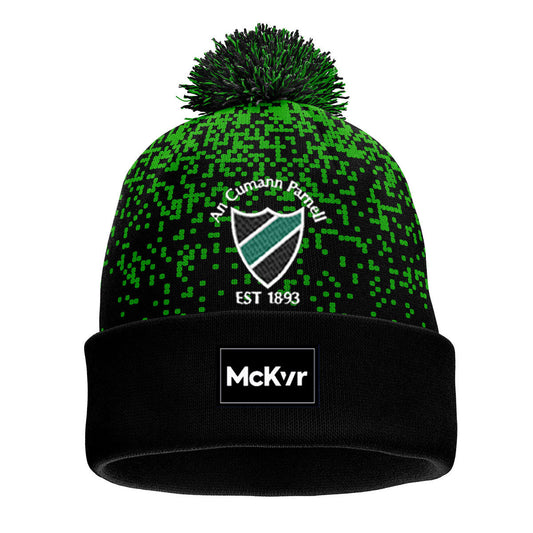 Mc Keever Parnells GAA Core 22 Bobble Hat - Adult - Black/Green