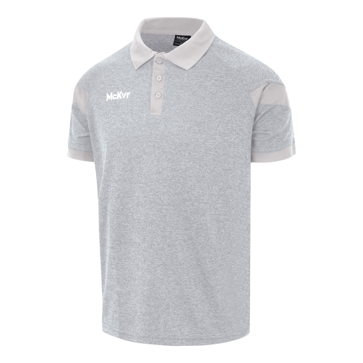 Mc Keever Core 22 Polo Top - Adult - Grey