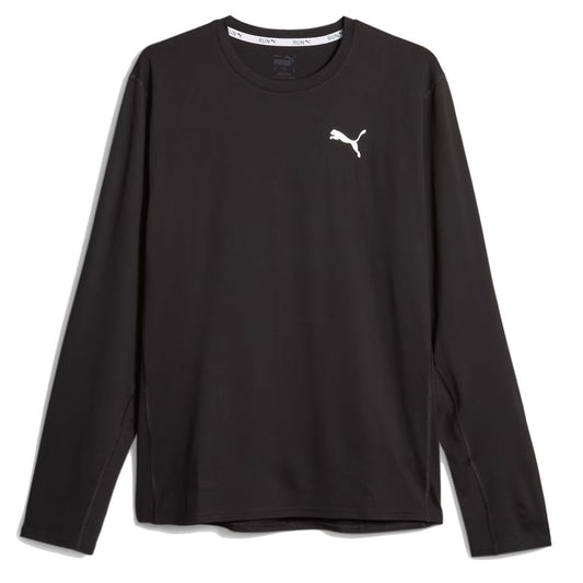 Puma Run Cloudspun Long Sleeve Tee - Mens - Black
