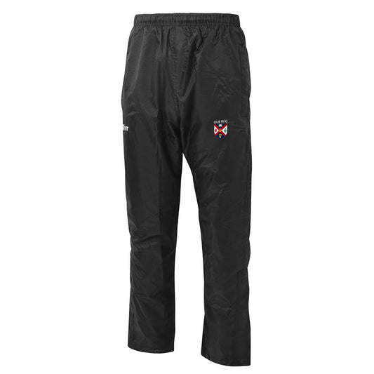 Mc Keever QUB RFC Core 22 Rain Pants - Adult - Black
