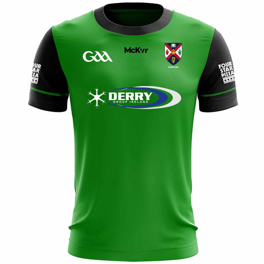 Mc Keever Queens GAA Official Hurling Away Goalkeeper Jersey - Adult - Green