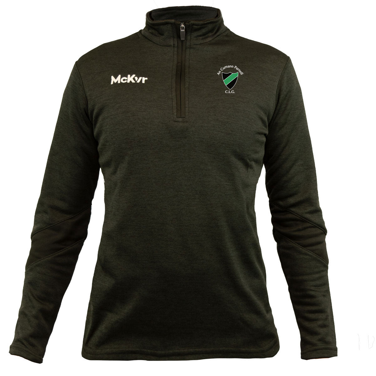 Mc Keever Parnells GAA Core 22 1/4 Zip Top - Womens - Black