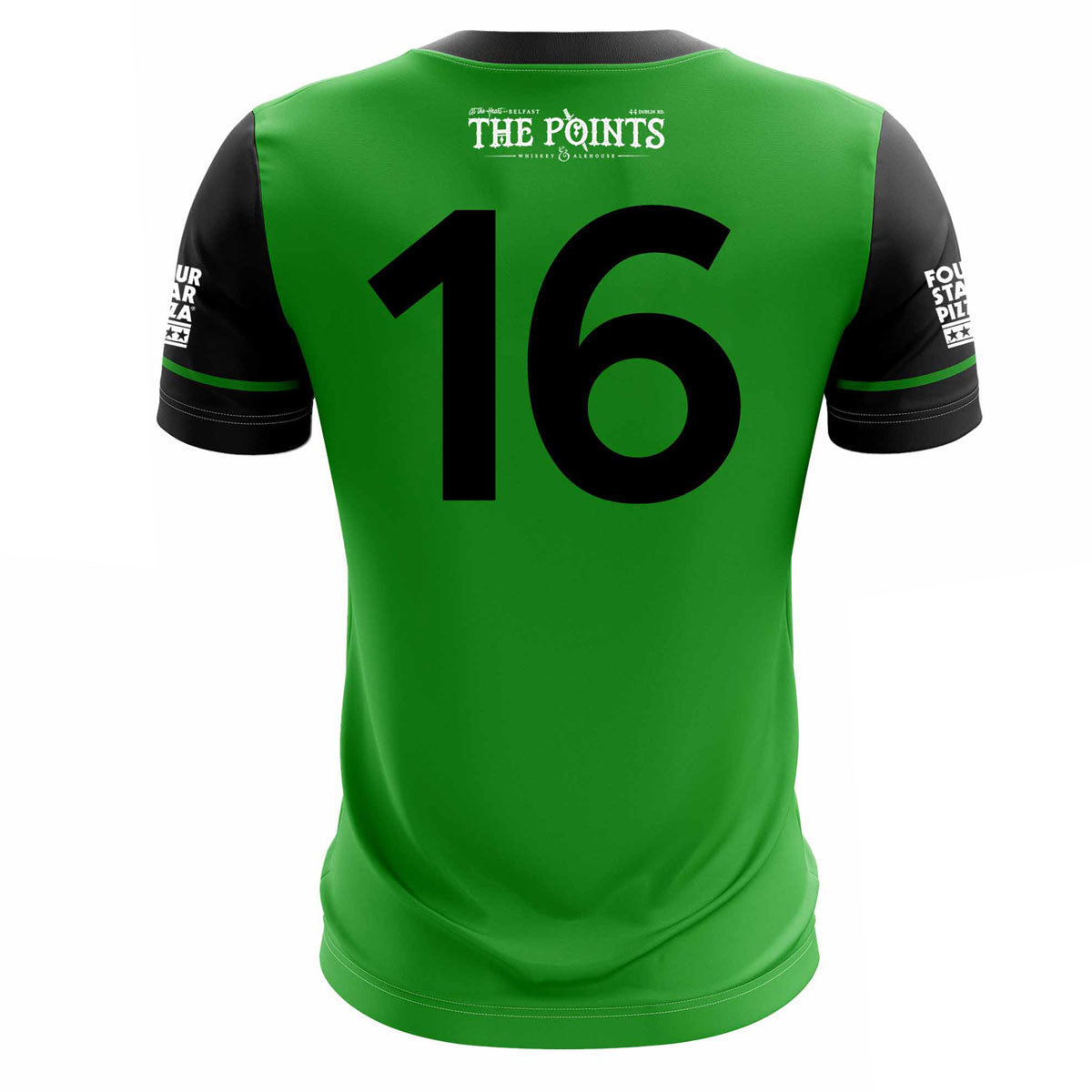 Mc Keever Queens GAA Official Hurling Numbered Away Goalkeeper Jersey - Adult - Green