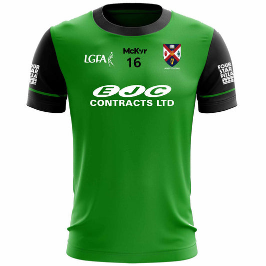 Mc Keever Queens GAA Official LGFA Numbered Away Goalkeeper Jersey - Womens - Green