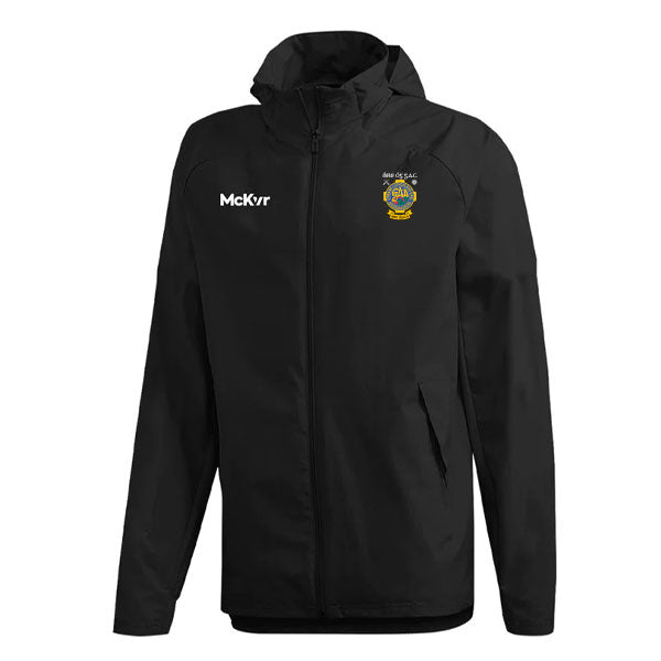 Mc Keever Eire Og GAA Carlow Core 22 Rain Jacket - Adult - Black