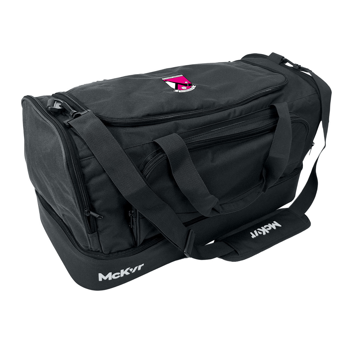 Mc Keever Rainbow Gaels GAA, Dublin Core 22 Medium Kitbag with Compartment - Black