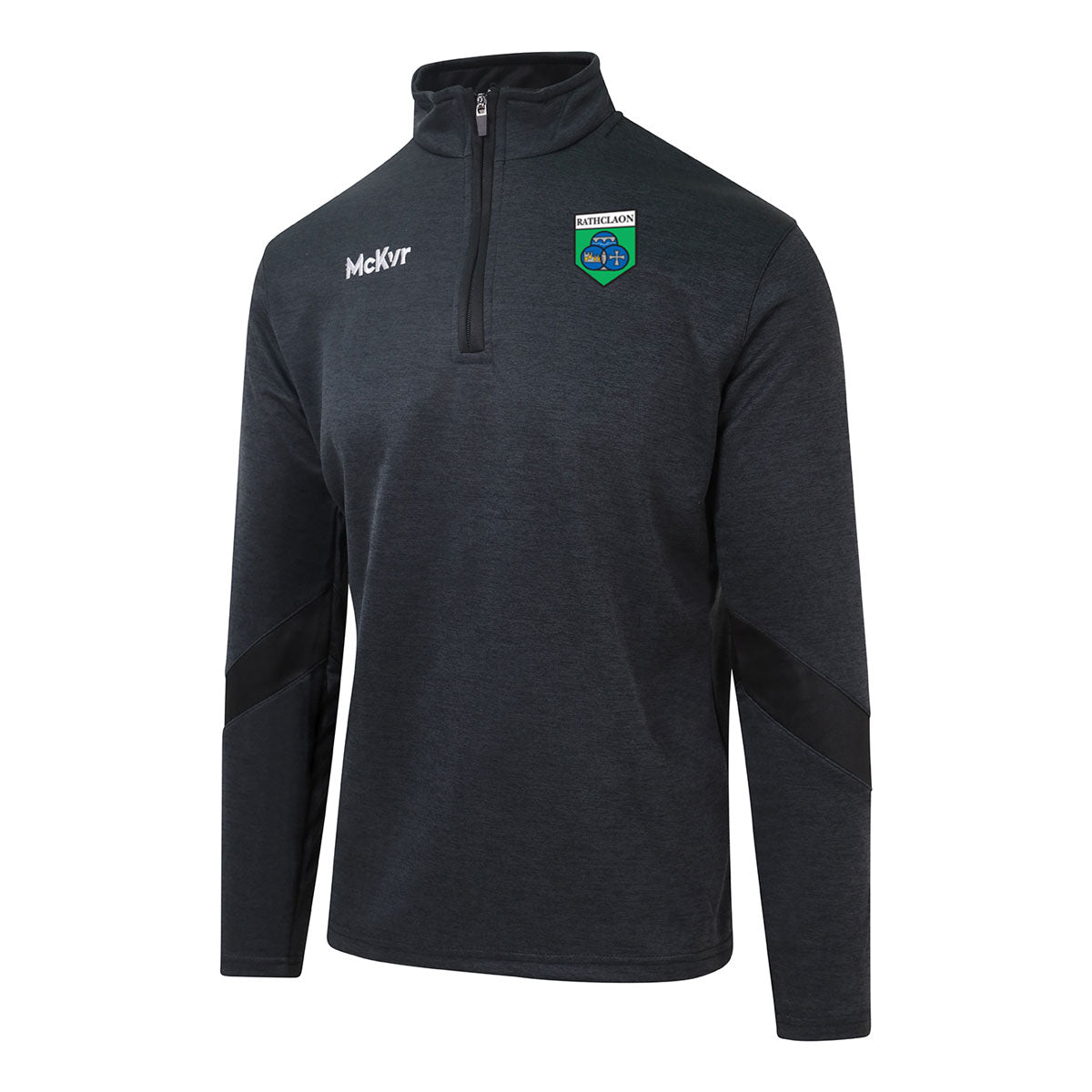 Mc Keever Rathcline GAA Core 22 1/4 Zip Top - Youth - Black