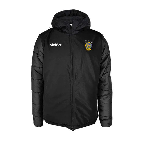 Mc Keever Eire Og GAA Carlow Core 22 Stadium Jacket - Adult - Black
