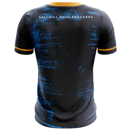 Mc Keever Salthill Knocknacarra GAA Training Jersey - Adult - Navy/Amber/Blue
