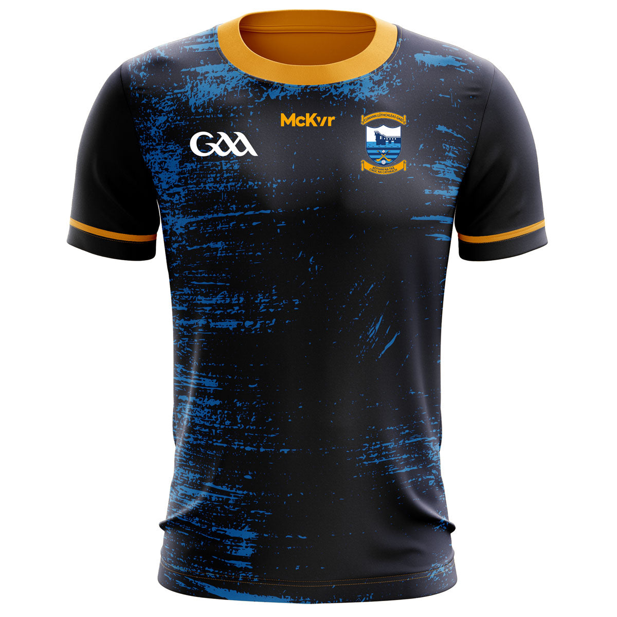 Mc Keever Salthill Knocknacarra GAA Training Jersey - Adult - Navy/Amber/Blue