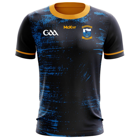 Mc Keever Salthill Knocknacarra GAA Training Jersey - Adult - Navy/Amber/Blue