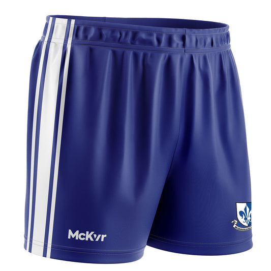 Mc Keever Sarsfields GAA Cork Core 22 GAA Shorts - Youth - Royal/White