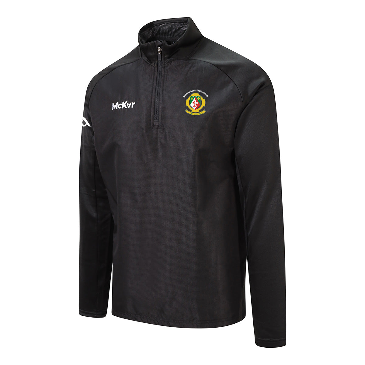 Mc Keever Sarsfields GAA Core 22 Warm Top - Youth - Black