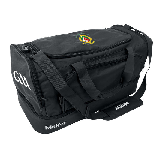 Mc Keever Parnells GAA Core 22 Medium Kitbag with Compartment - Black