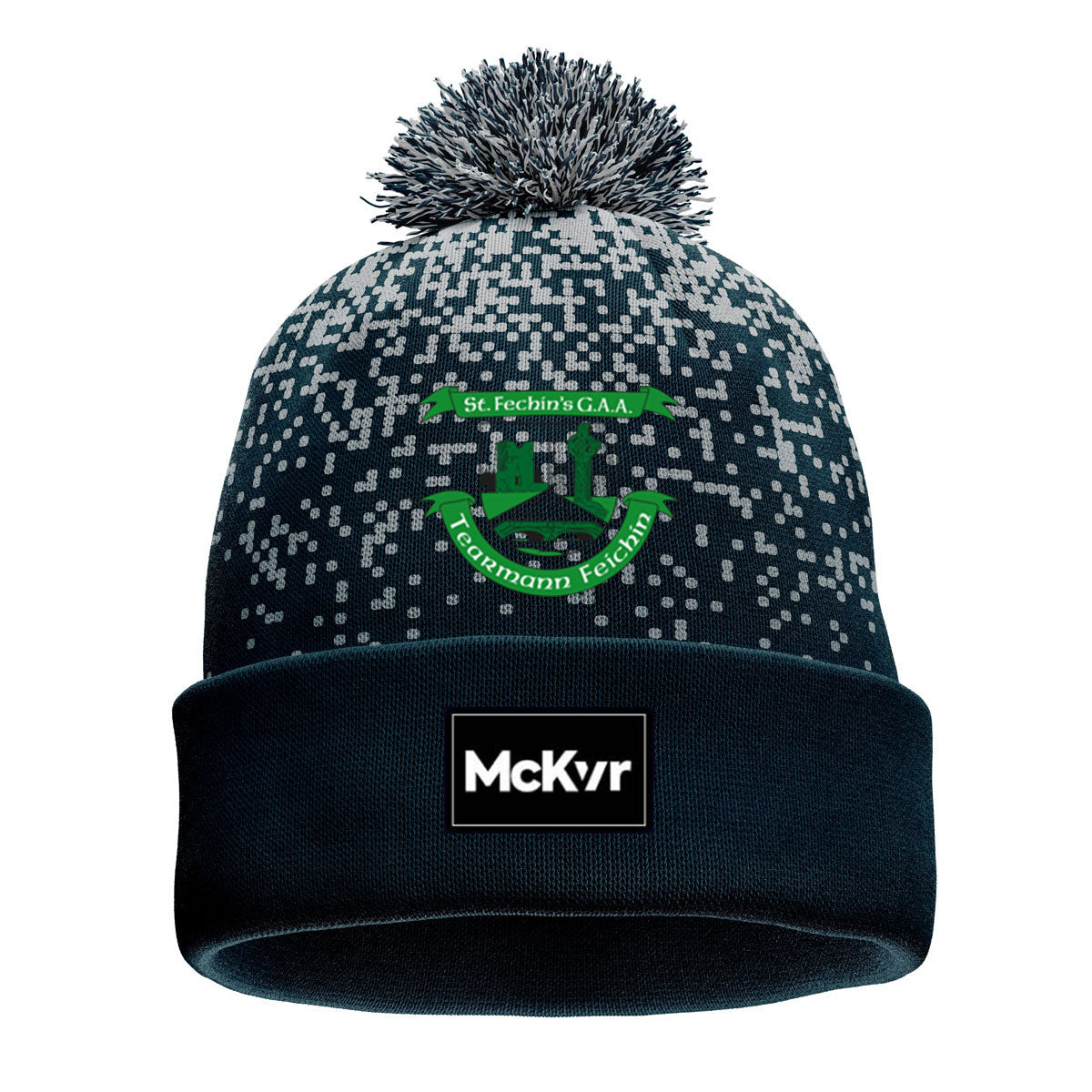 Mc Keever St Fechins GAA Core 22 Bobble Hat - Adult - Navy/Grey