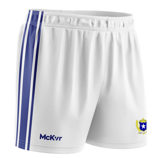 Mc Keever St Gall's GAA Core 22 GAA Shorts - Youth - White/Royal