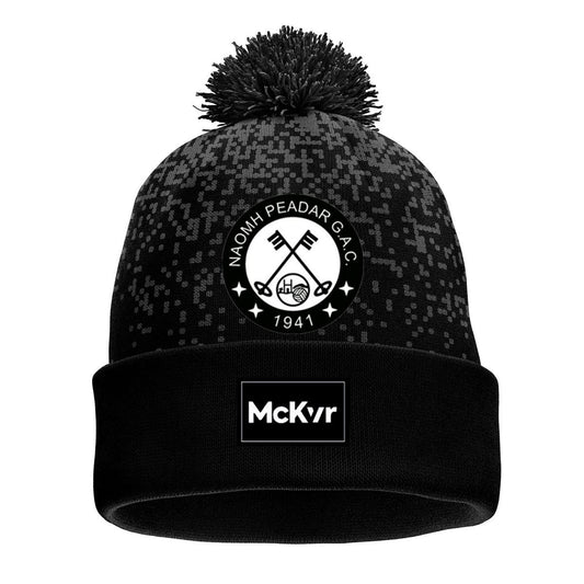 Mc Keever St Peters GAA Core 22 Bobble Hat - Adult - Black/Grey