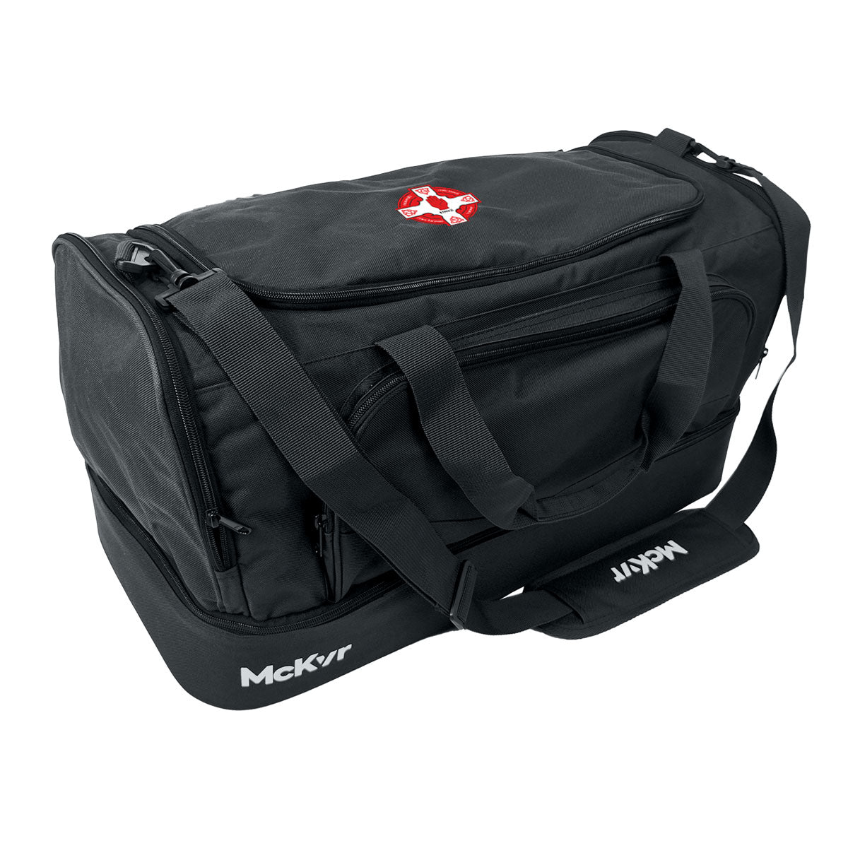 Mc Keever St Michael's Magheralin Core 22 Medium Kitbag with Compartment - Black