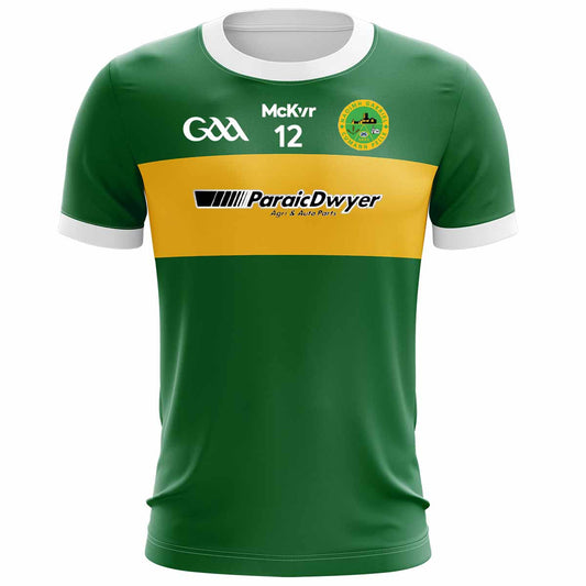 Mc Keever St Gabriels GAA Numbered Playing Jersey - Womens - Green
