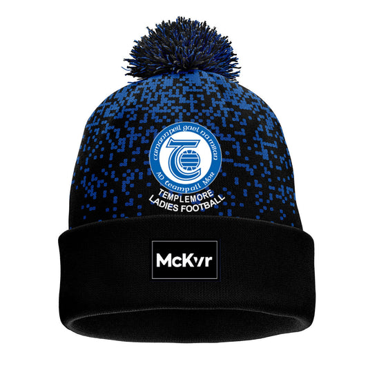 Mc Keever Templemore Ladies GFC Core 22 Bobble Hat - Adult - Black/Blue