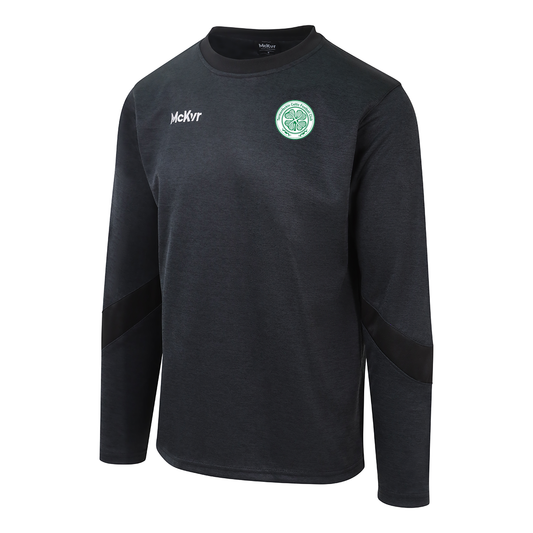 Mc Keever Termonfechin Celtic FC Core 22 Sweat Top - Youth - Black