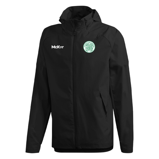 Mc Keever Termonfechin Celtic FC Core 22 Rain Jacket - Youth - Black