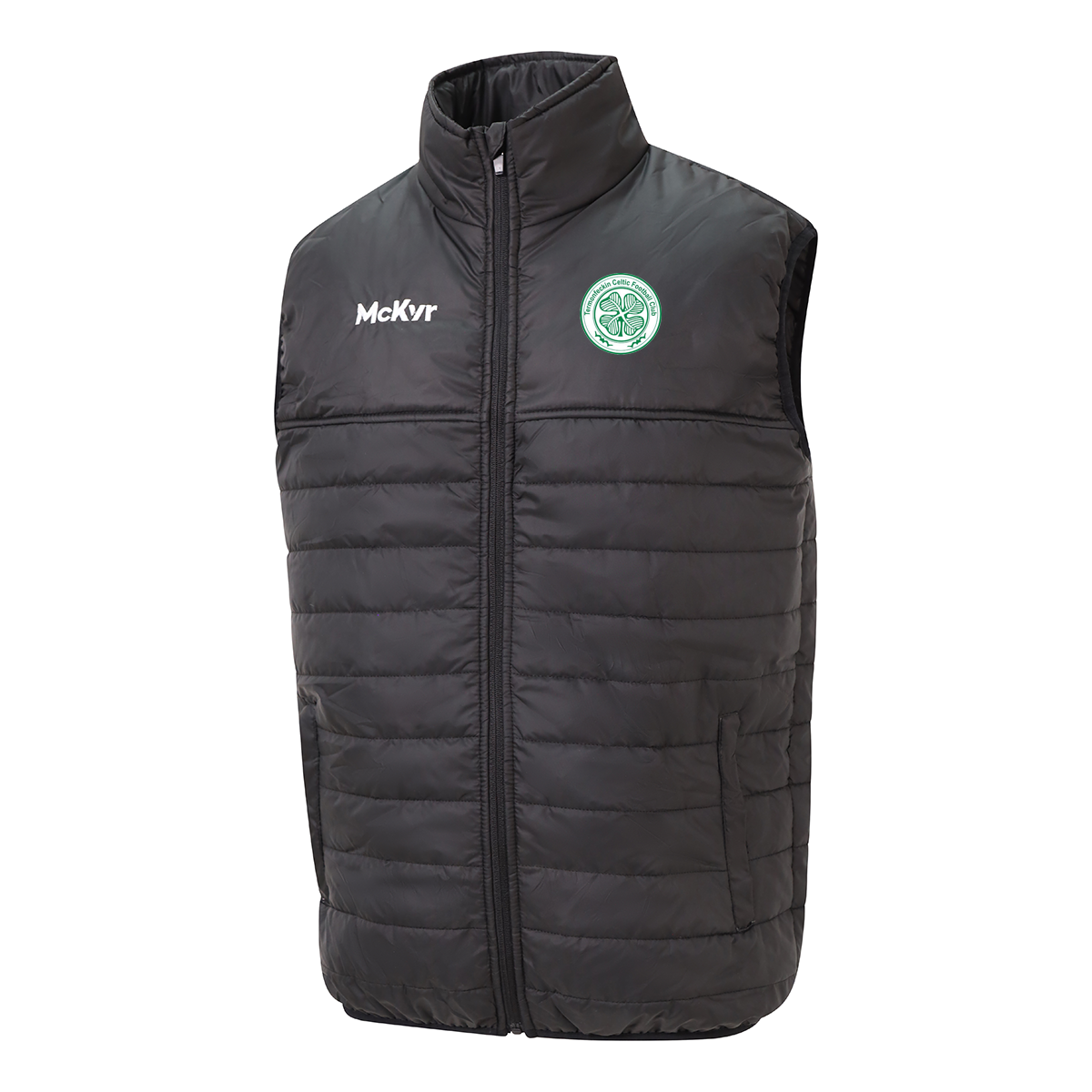 Mc Keever Termonfechin Celtic FC Core 22 Padded Gilet - Adult - Black