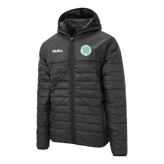 Mc Keever Termonfechin Celtic FC Core 22 Puffa Jacket - Youth - Black