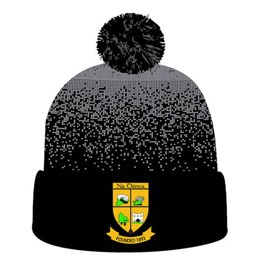 Mc Keever The Down's GAA, Westmeath Core 22 Bobble Hat - Adult - Black/Grey