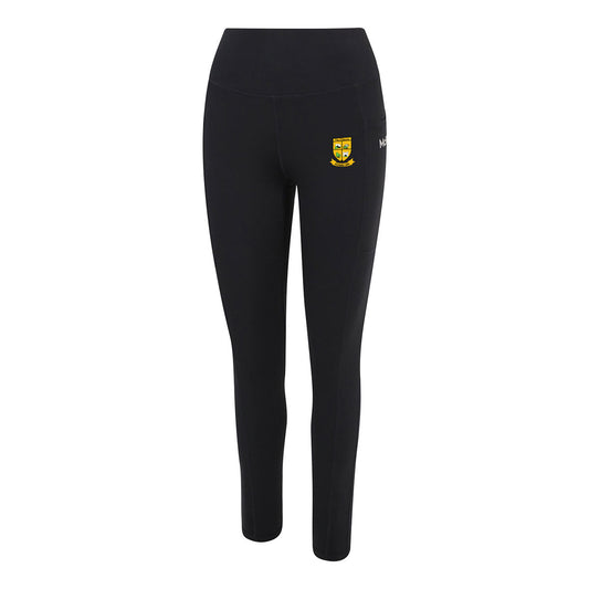 Mc Keever The Down's GAA, Westmeath Core 22 Pro Leggings - Womens - Black