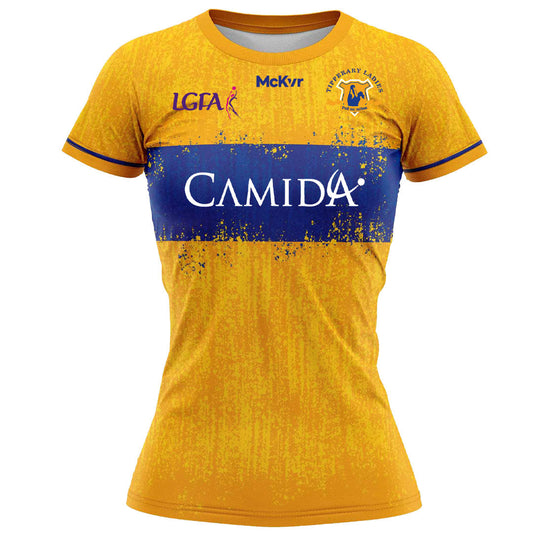 Mc Keever Tipperary Ladies LGFA Official Goalkeeper Jersey - Mens - Amber