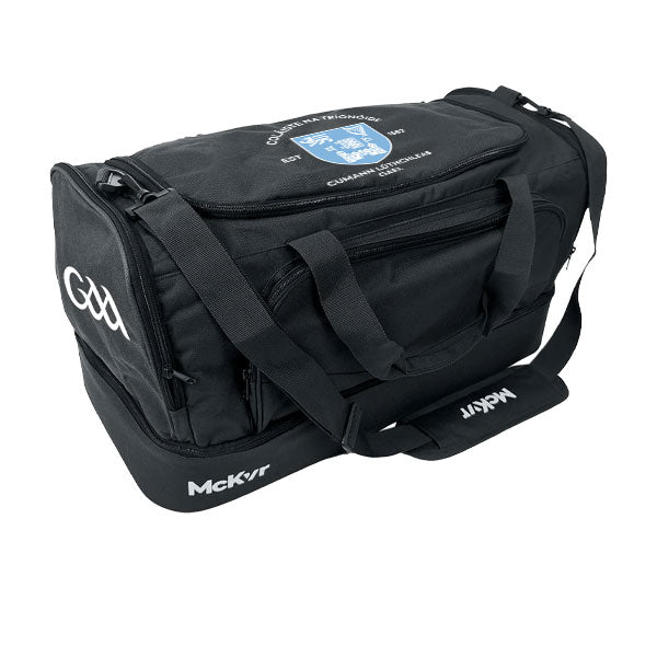 Mc Keever Trinity College Dublin Core 22 Medium Kitbag with Compartment - Black