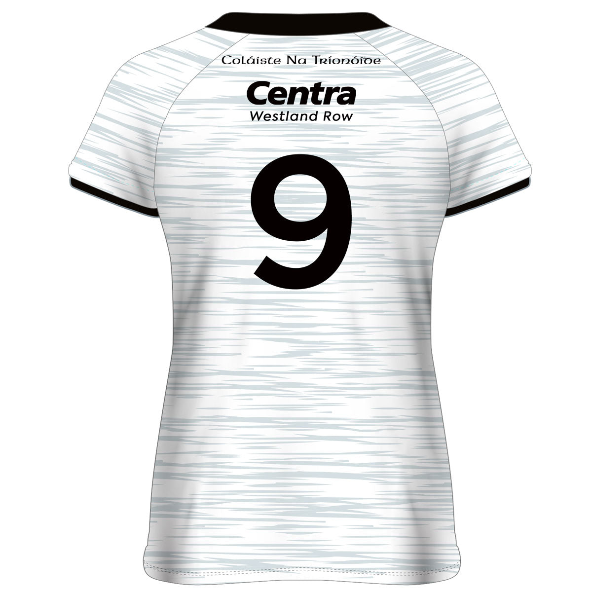 Mc Keever Trinity College Dublin LGFA Numbered Playing Jersey - Womens - White/Silver