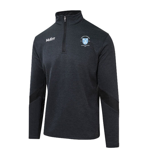 Mc Keever Trinity College Dublin Core 22 1/4 Zip Top - Adult - Black