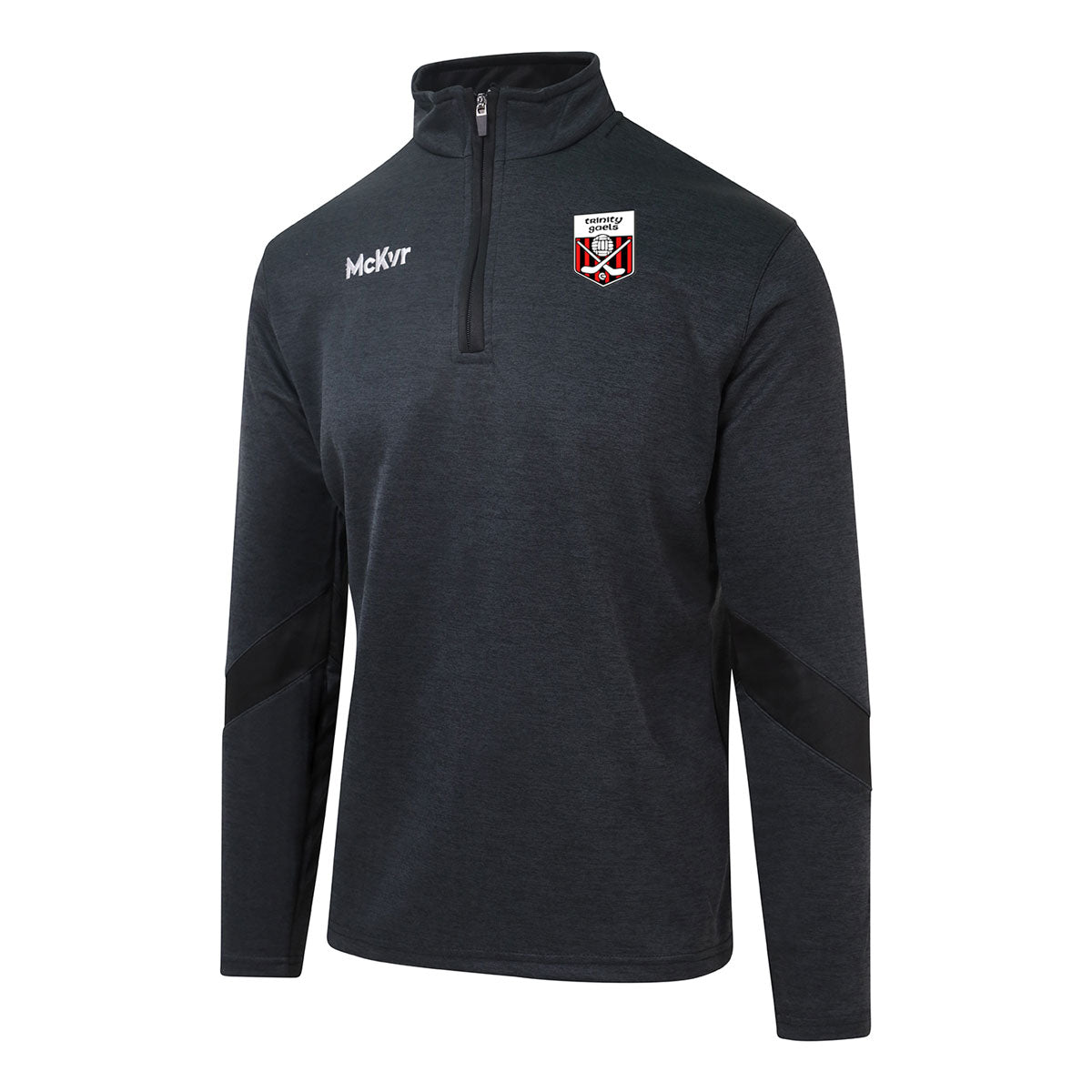 Mc Keever Trinity Gaels GAA Core 22 1/4 Zip Top - Adult - Black