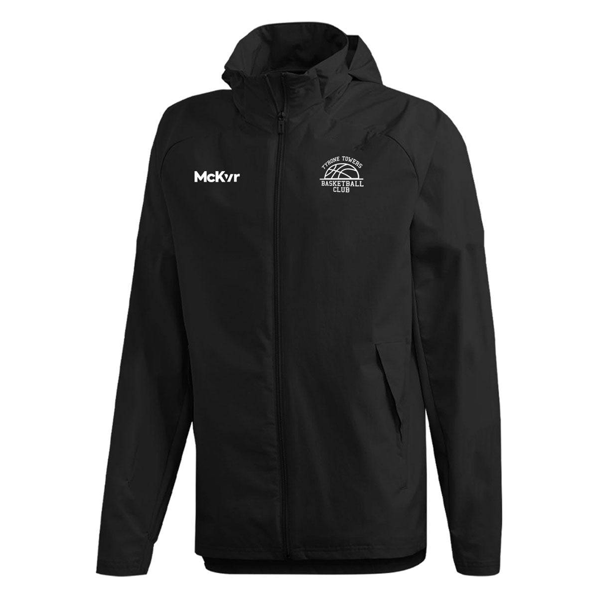 Mc Keever Tyrone Towers Basketball Core 22 Rain Jacket - Adult - Black