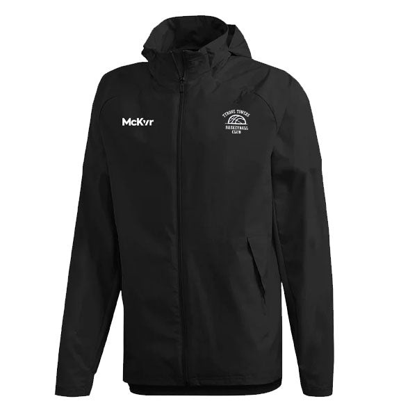 Mc Keever Tyrone Towers Basketball Core 22 Rain Jacket - Adult - Black