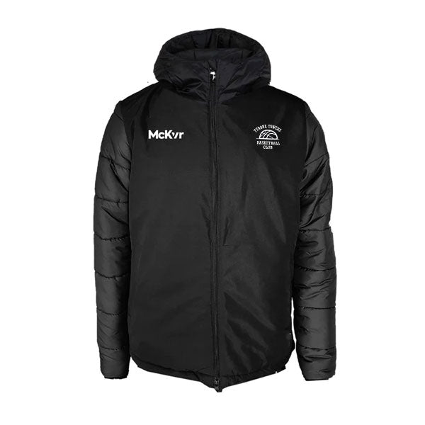 Mc Keever Tyrone Towers Basketball Core 22 Stadium Jacket - Adult - Black